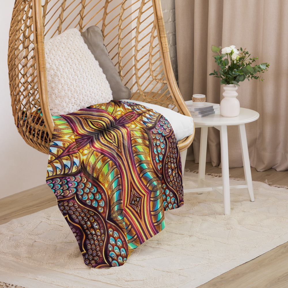 Plaid Sherpa couleur Aoujan