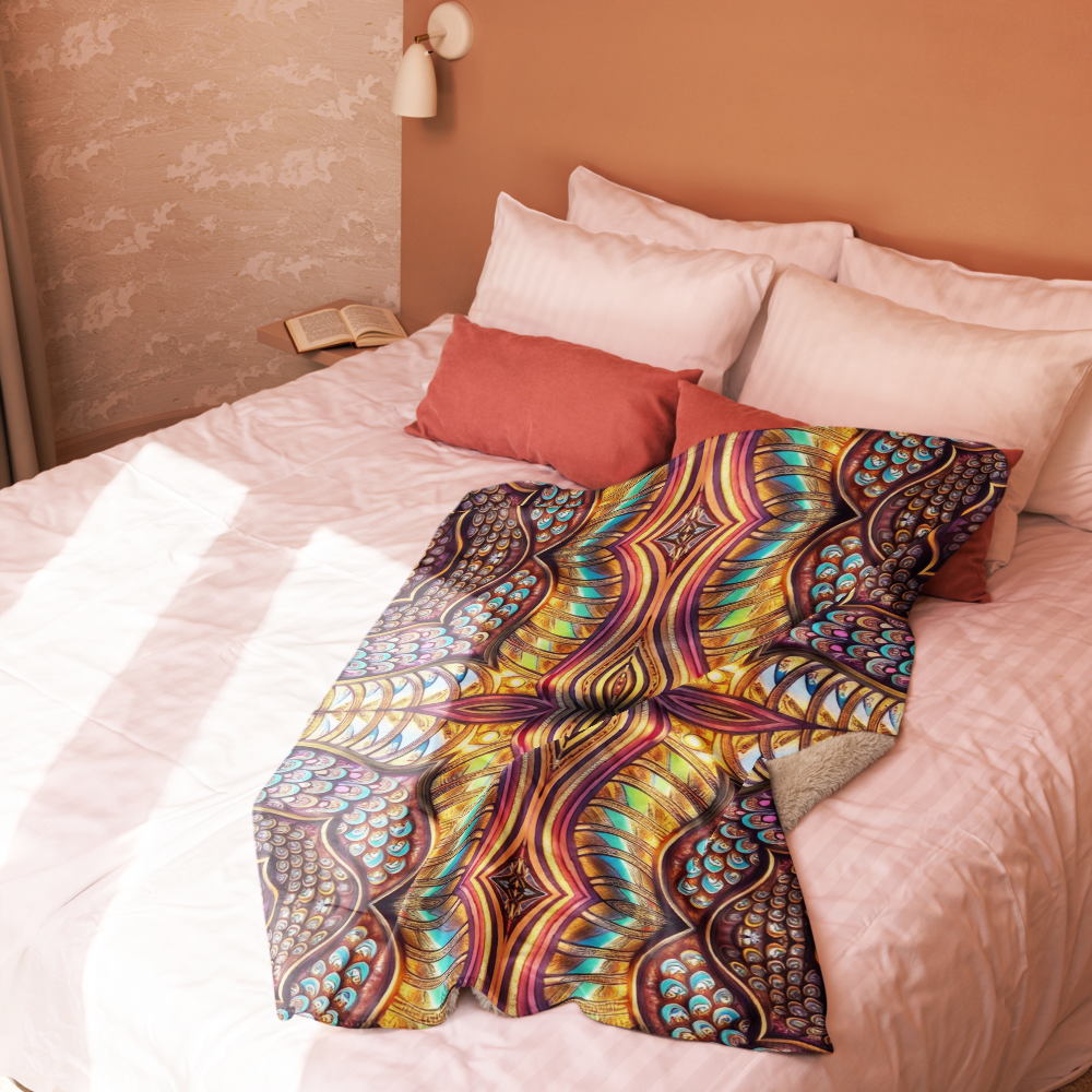 Plaid Sherpa couleur Aoujan