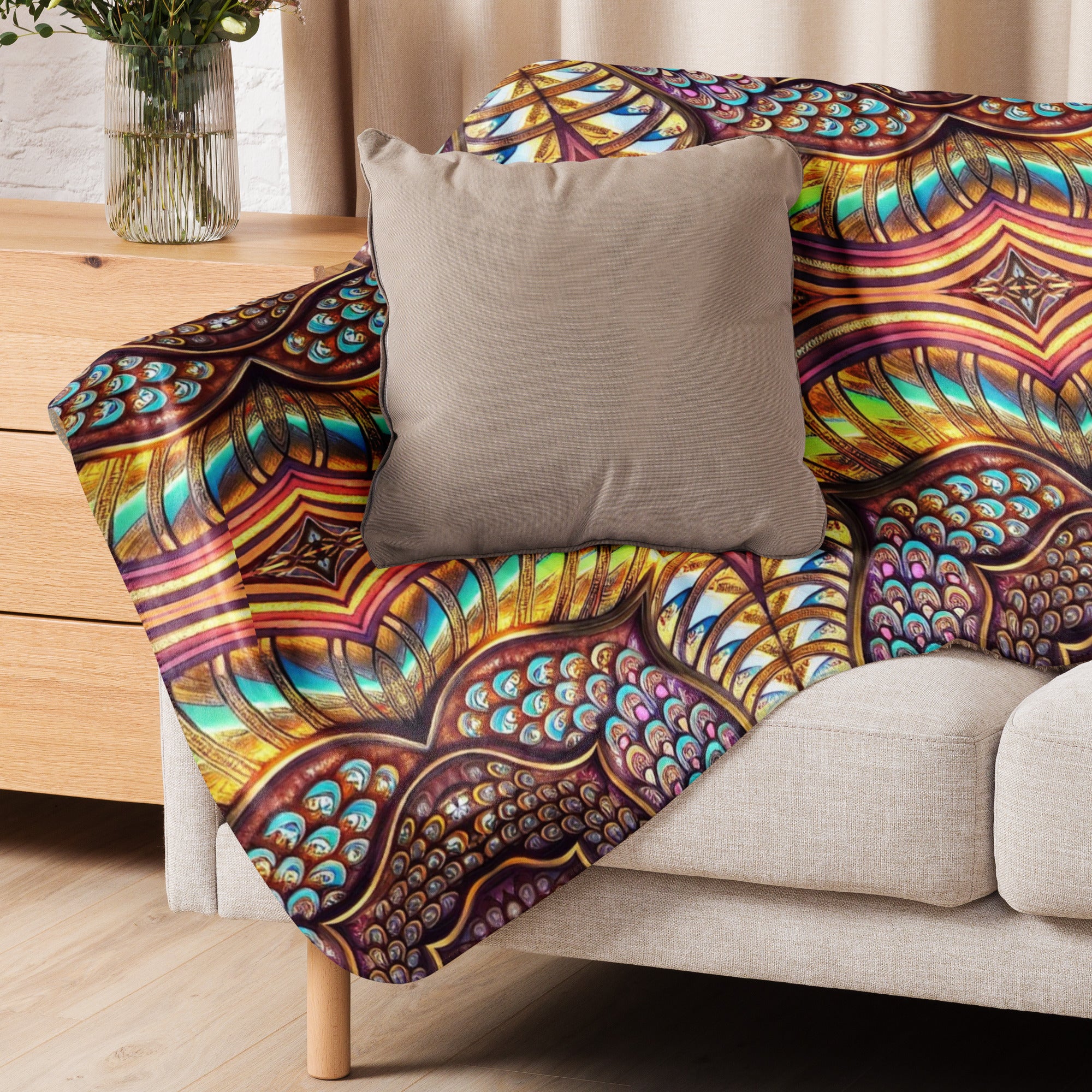 Plaid Sherpa couleur Aoujan
