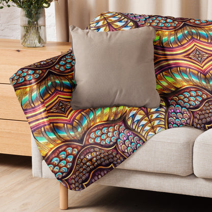 Plaid Sherpa couleur Aoujan