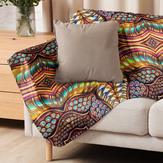 Plaid Sherpa couleur Aoujan