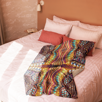 Plaid Sherpa couleur Aoujan