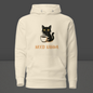 Sweat à capuche unisexe “Chat & Café”